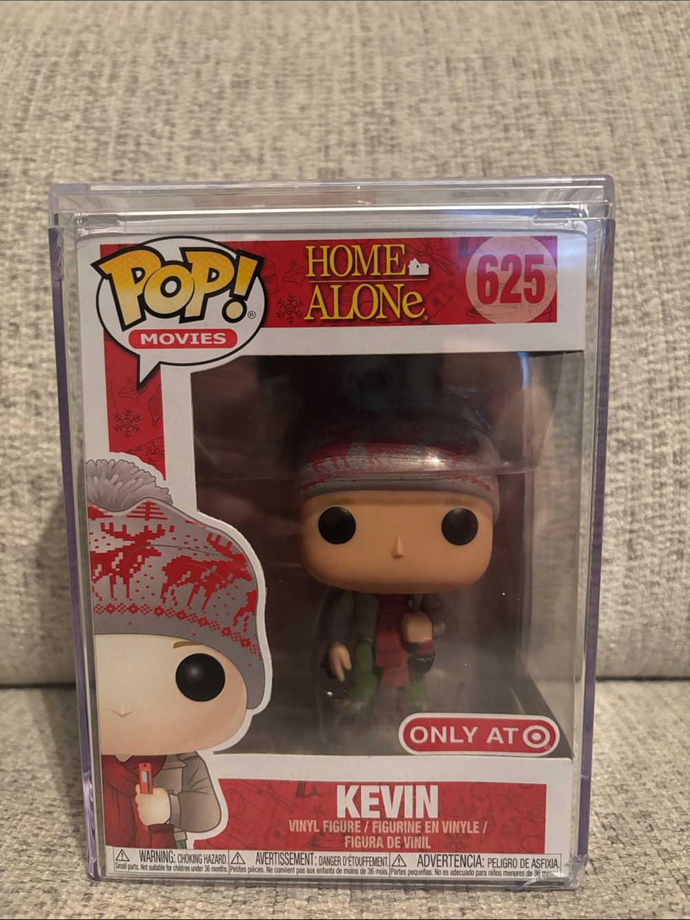 Funko Pop! Kevin in Red and Gray Winter Hat